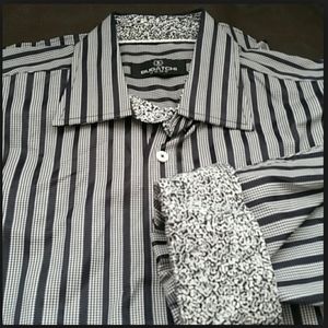 Bugatchi Uomo 100% Cotton Shirt Size L
